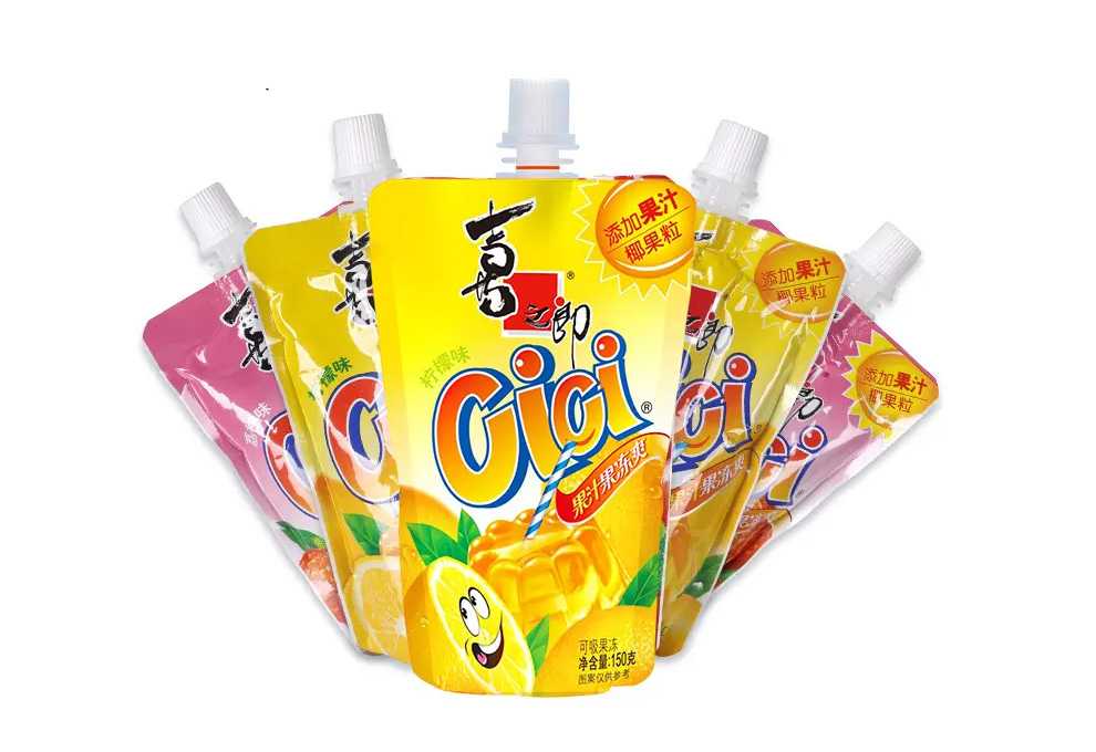 革新食品包裝 —— 自動化吸吸果凍灌裝旋蓋機，開啟便捷美味新體驗！